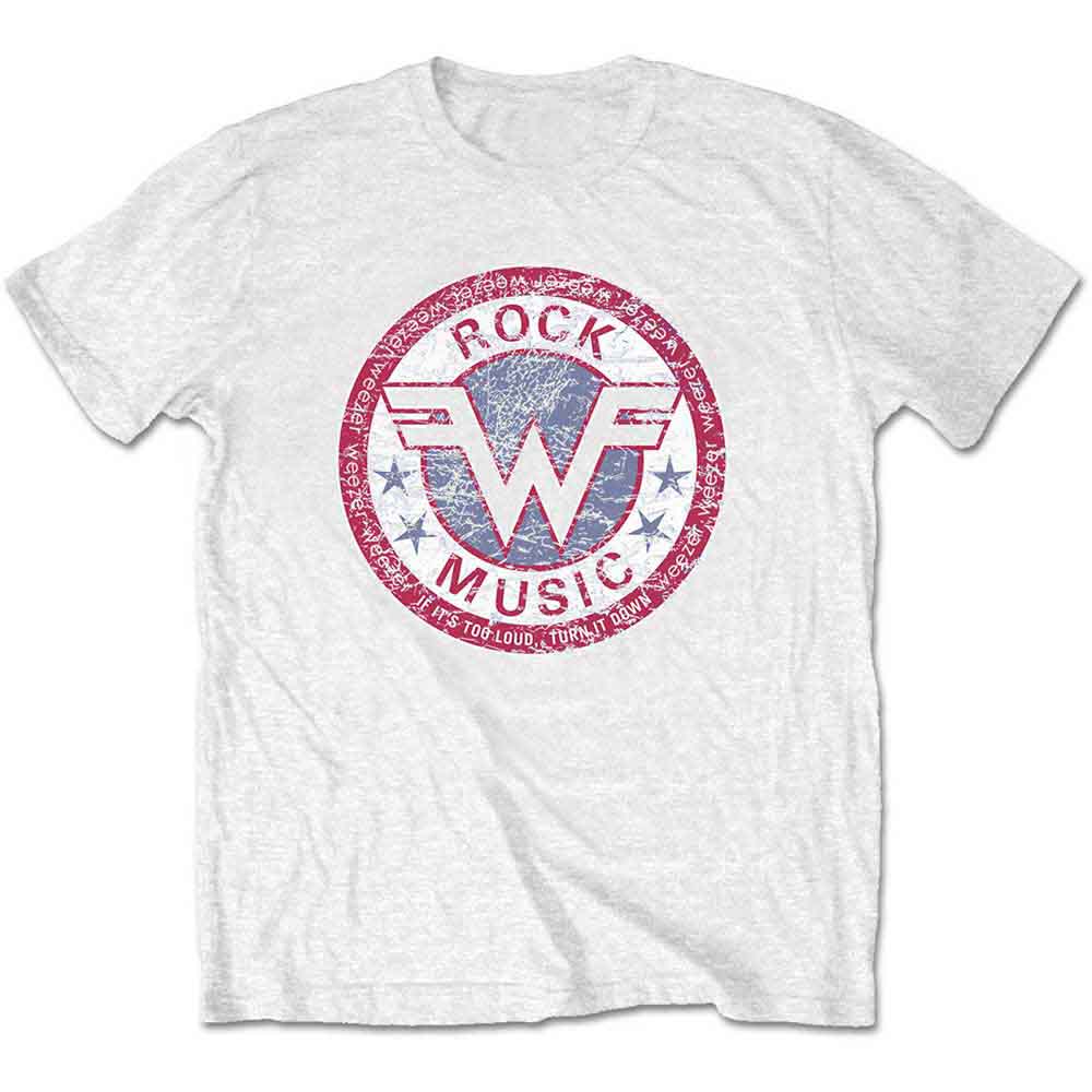 Weezer Rock Music White