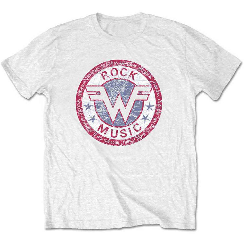 Weezer Rock Music White