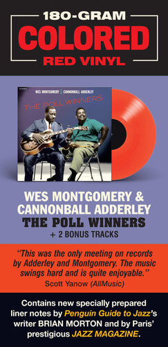 Wes Montgomery & Cannonball Adderley Poll Winners - Record Album - Vinyl LP