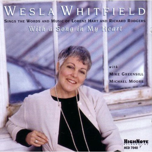 Wesla Whitfield With a Song in My Heart - CD Album