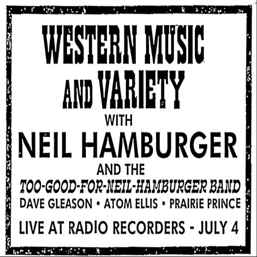 Western Music and Variety With Neil Hamburger - DVD