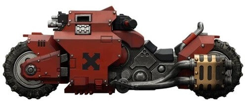 Wh40K Blood Angels Combat Bike 1/18 Scale Vehicle Warhammer 40K - Blood Angels: Raider-Pattern Combat Bike with Twin-Linked Bolt Rifles 1/18 Vehicle - CD Album