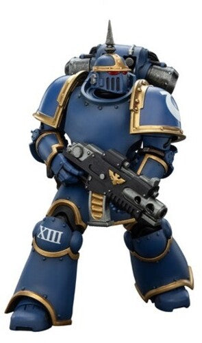 Wh40K Horus Heresy Ultramarines Mkiii 1/18 Figure Warhammer 40K: The Horus Heresy - Ultramarines: MKIII Tactical Legionary 1/18 Action Figure - Action Figure