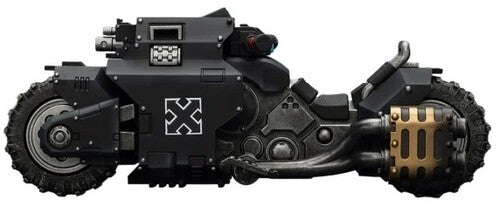 Wh40K Raven Guard Combat Bike 1/18 Scale Vehicle Warhammer 40K - Raven Guard: Raider-Pattern Combat Bike with Twin-Linked Bolt Rifles 1/18 Vehicle - CD Album