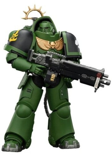 Wh40K Salamanders Intercessor Hvy Bolt Rifle Fig Warhammer 40K: Space Marine - Salamanders: Heavy Intercessor with Heavy Bolt Rifle & Bolt Pistol Game Edition 1/18 Action Figure - CD Album