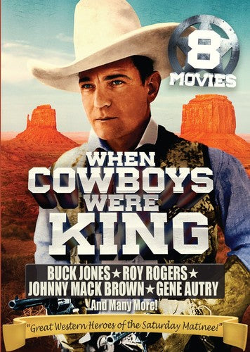 When Cowboys Were King: 8 Movie Collection - 2-Disc DVD Set