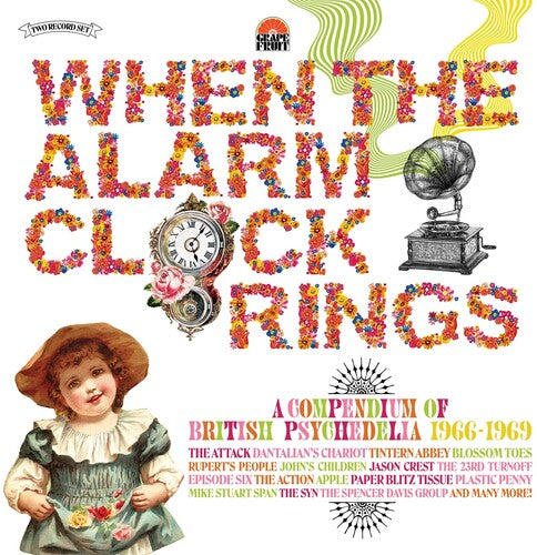 When the Alarm Clock Rings: Compendium of British When The Alarm Clock Rings: A Compendium Of British Psychedelia 1966-1969 / Various - Double Record Album - Vinyl LP