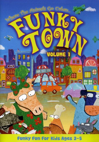 Where The Animals Go Urban: Funky Town, Vol. 1 - DVD