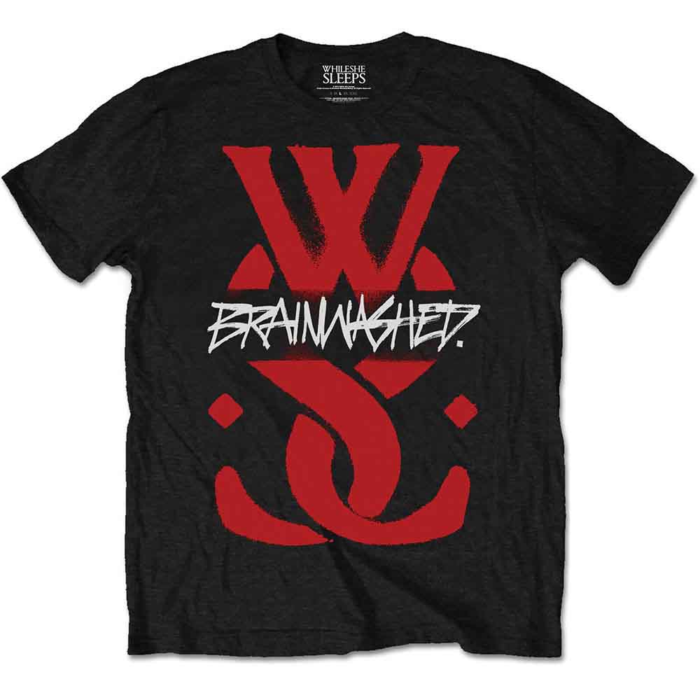 While She Sleeps Brainwashed Logo Black