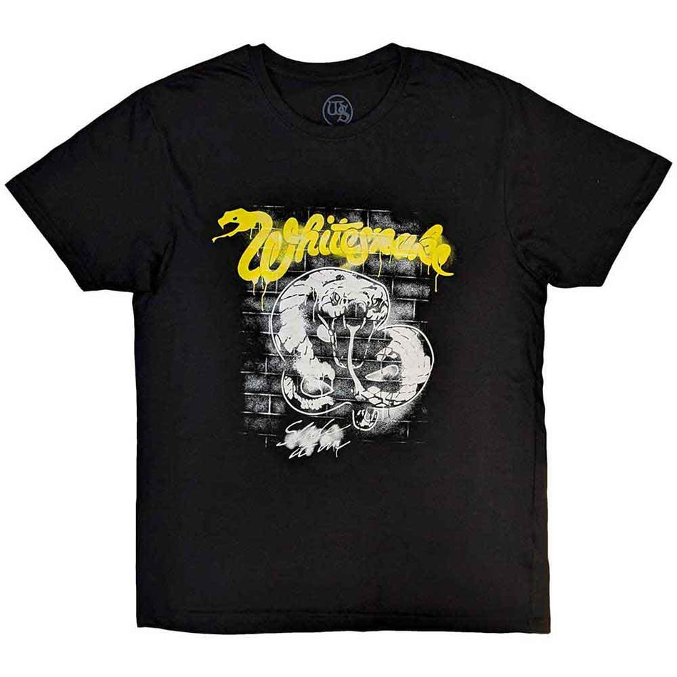 Whitesnake Graffiti Black