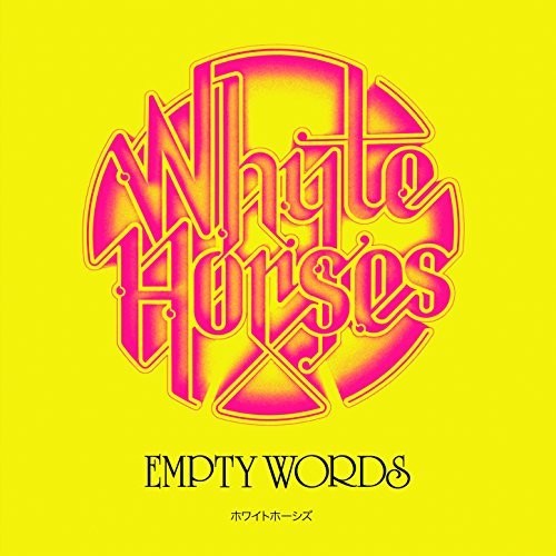 Whyte Horses Empty Words - Record Album - Vinyl LP