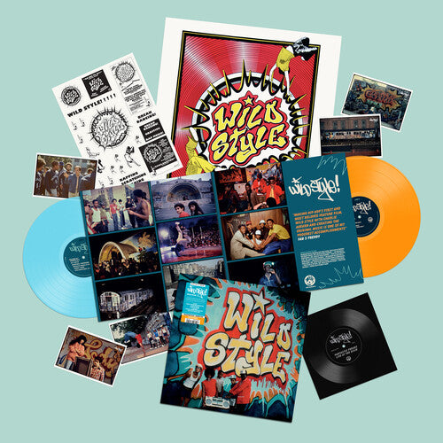 Wild Style / Various Wild Style (Various Artists) (IEX) Blue/Orange - Double Record Album - Vinyl LP