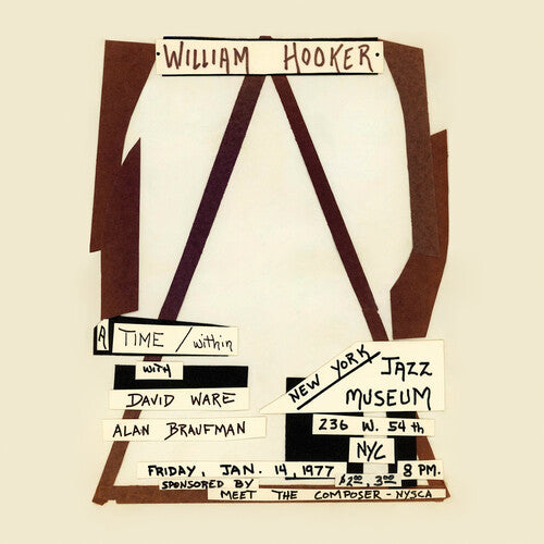William Hooker A Time / Within: Live at the New York Jazz Museum, January 14, 1977 - Record Album - Vinyl LP