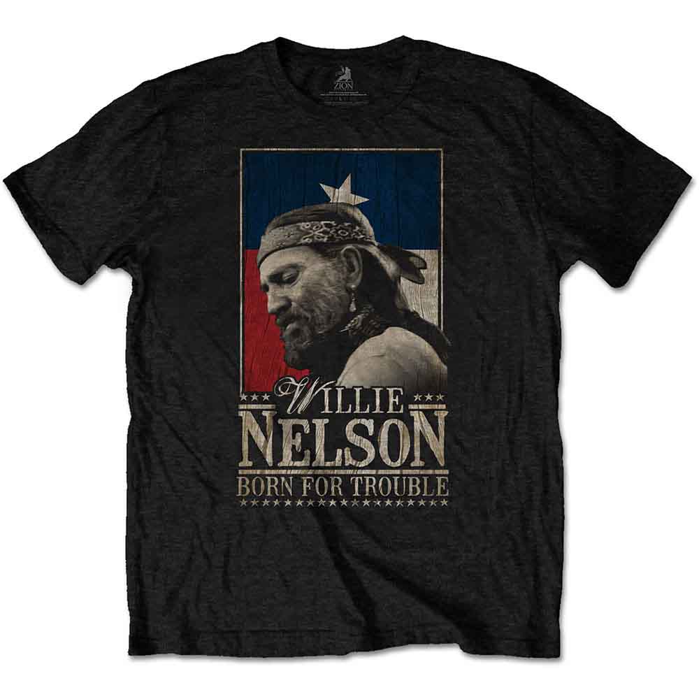 Willie Nelson Born For Trouble Black