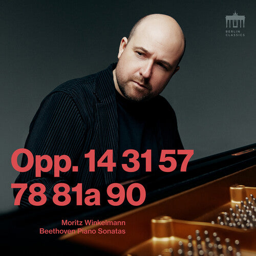Winkelmann, Moritz Beethoven: Piano Sonatas, Opp. 14, 31, 57, 78, 81a & 90 - 3-Disc CD Album