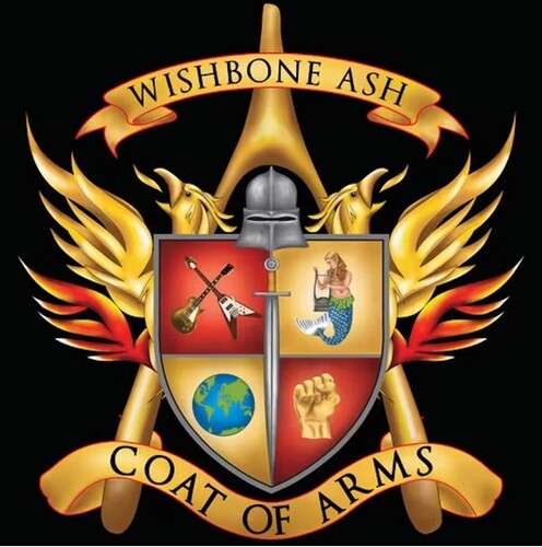 Wishbone Ash Coat Of Arms - Red - Double Record Album - Vinyl LP