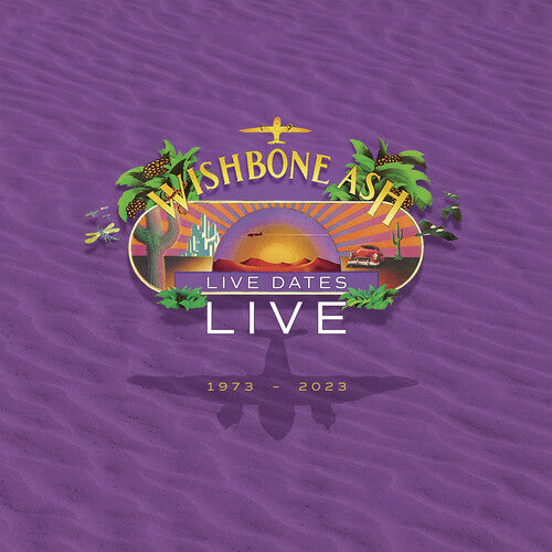 Wishbone Ash Live Dates Live - Double Record Album - Vinyl LP