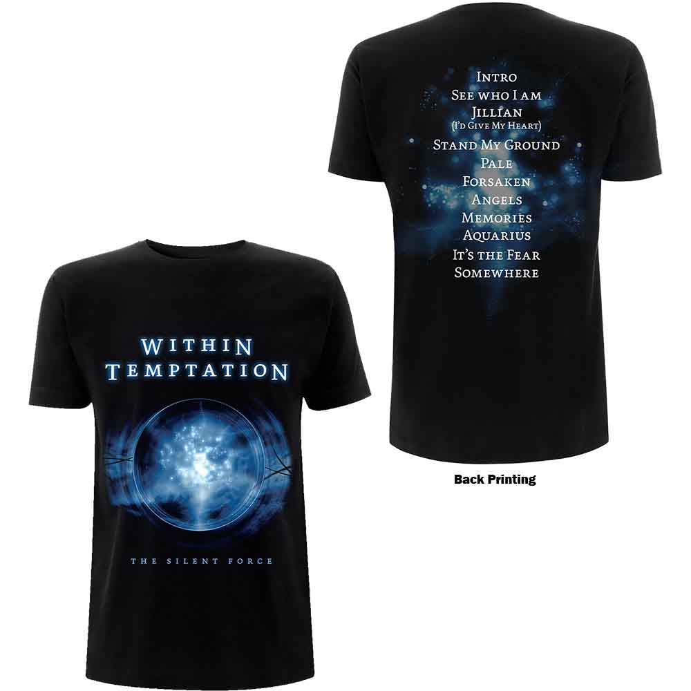 Within Temptation Silent Force Tracks Black
