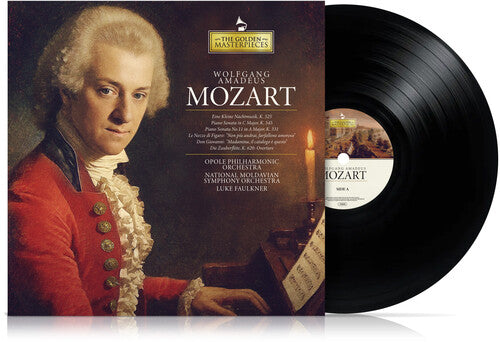 Wolfgang Amadeus Mozart The Golden Masterpieces - Wolfgang Amadeus Mozart - Record Album - Vinyl LP
