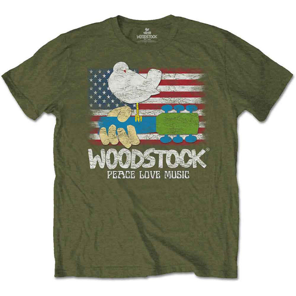 Woodstock Flag Green