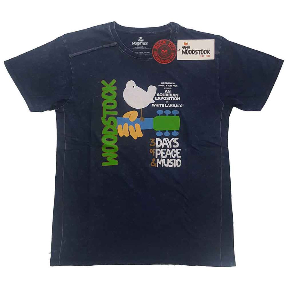 Woodstock Poster Blue