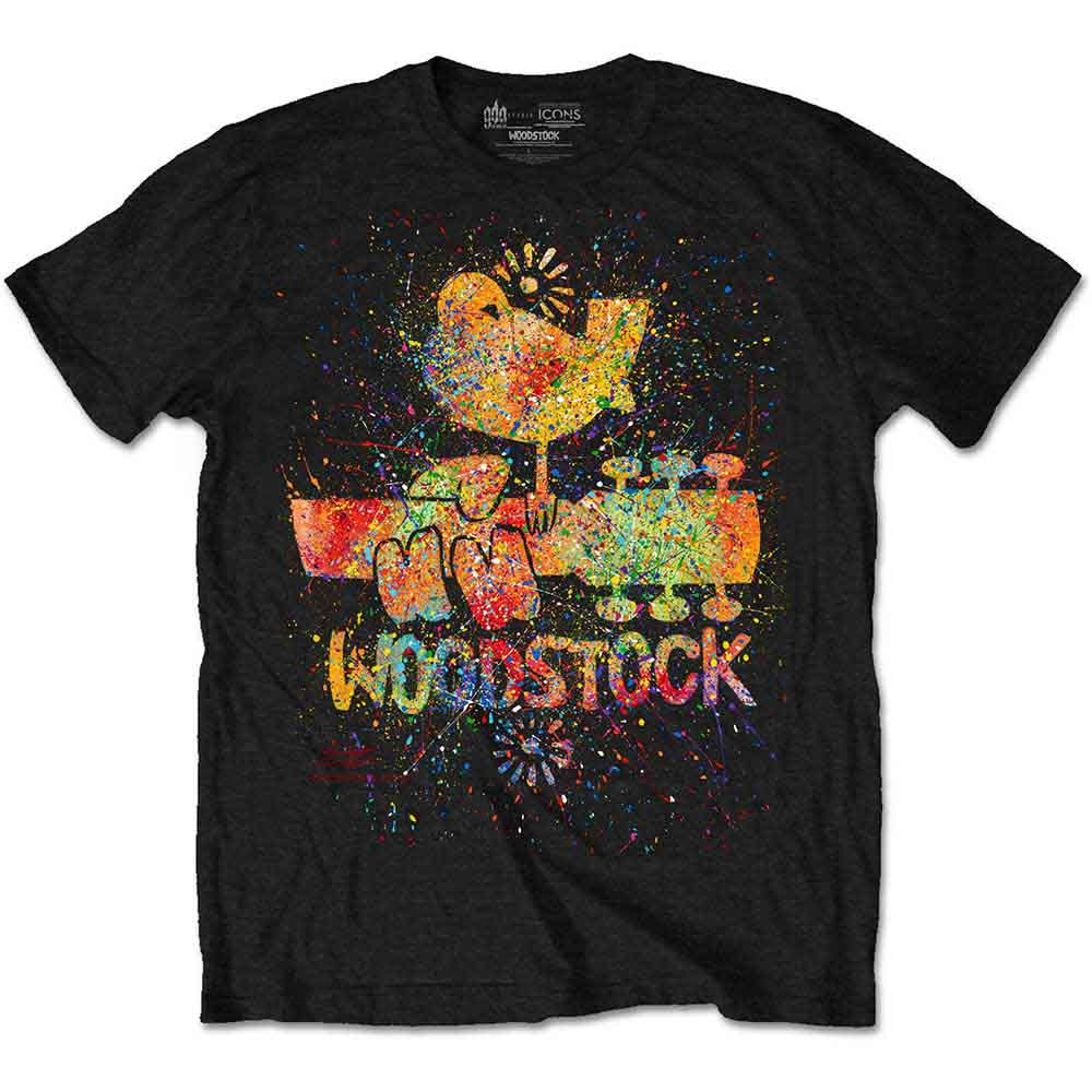 Woodstock Splatter Black