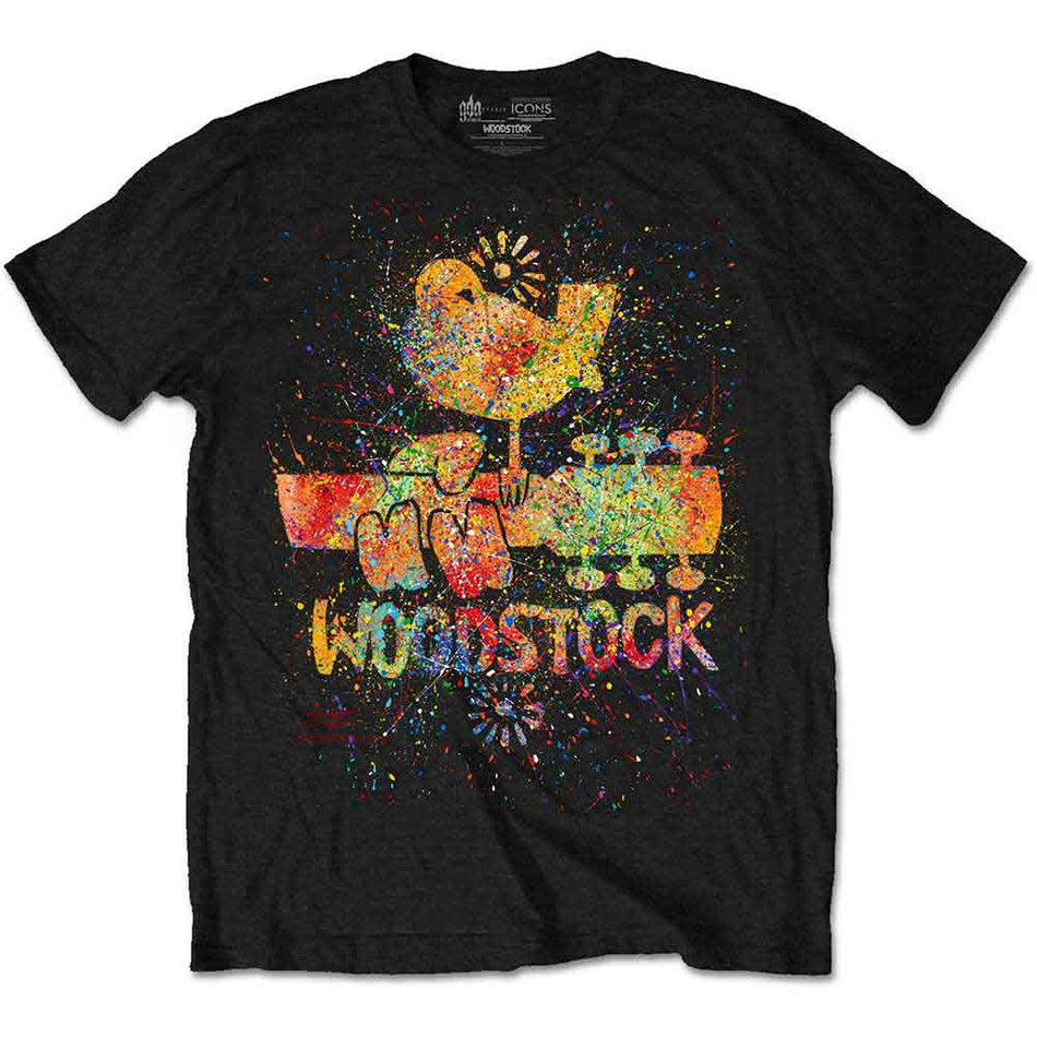 Woodstock Splatter Black