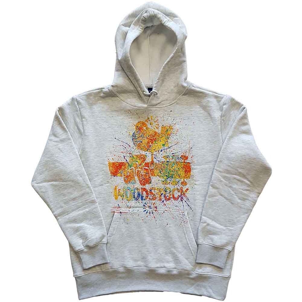 Woodstock Splatter Neutral, White