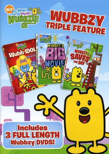 Wow Wow Wubbzy: Triple Feature - 3-Disc DVD Set