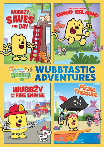 Wubbzy's Wubbtastic Adventures - 4-Disc DVD Set