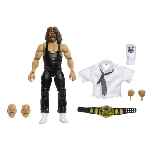 WWE WWE Elite Collection 6" Summerslam Mankind Action Figure with Jesse Ventura Build-A-Figure Part - Action Figure