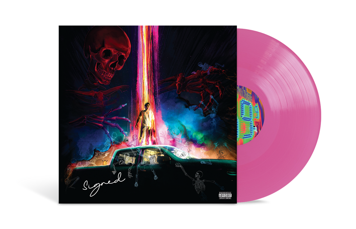 Wyatt Flores Scared Of Heights [Neon Pink LP] [Signed]