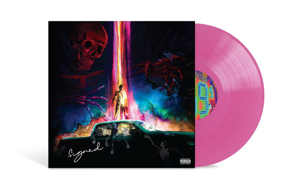 Wyatt Flores Scared Of Heights [Neon Pink LP] [Signed]