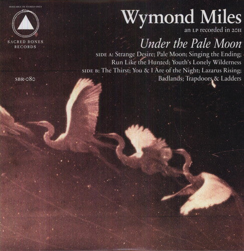 WYMOND MILES Under the Pale Moon - Record Album - Vinyl LP