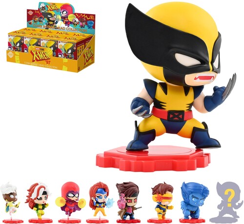 X-Men 97 Cosbi Bobble-Head Coll Blind Box 8Ct Pdq X-Men '97 - Cosbi Bobble-Head - Blind Box 8ct PDQ Display - Collectibles