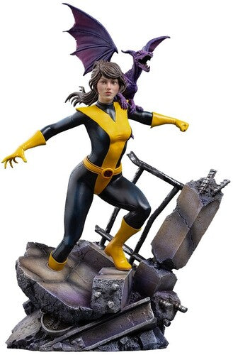 X-Men - Kitty Pride & Lockheed Bds as 1/10 Stat X-Men Comics - BDS Art Scale 1/10 - Kitty Pride & Lockheed Statue - CD Album