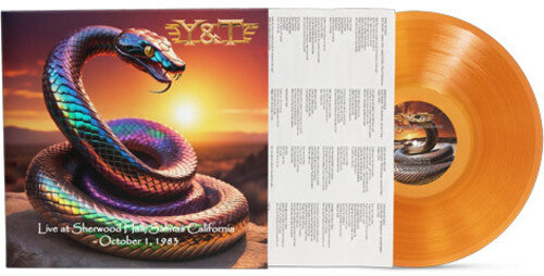 Y & T Live at Sherwood Hall, Salinas, California - October 1, 1983 - Record Album - Vinyl LP