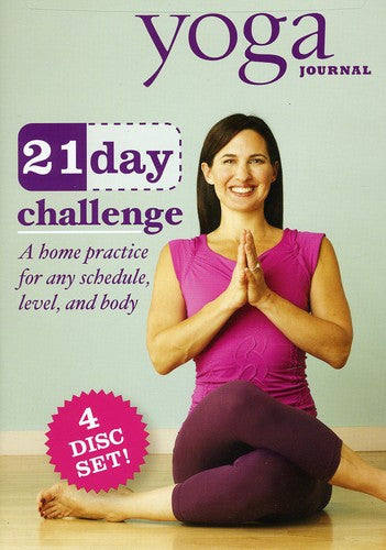 Yoga Journal: 21 Day Challenge Transform You Body in 3 Weeks - 4-Disc DVD Set