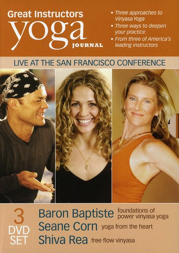 Yoga Journal: Great Instructors - 3-Disc DVD Set