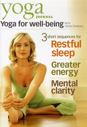 Yoga Journal: Yoga for Well Being - DVD