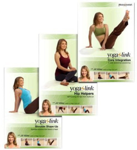 Yoga Link: Harmonizing, Hips, SHoulders, And Core - 3-Disc DVD Set