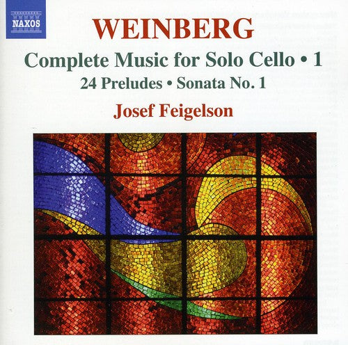 Yosif Feigelson Complete Music for Solo Cello 1 - CD Album