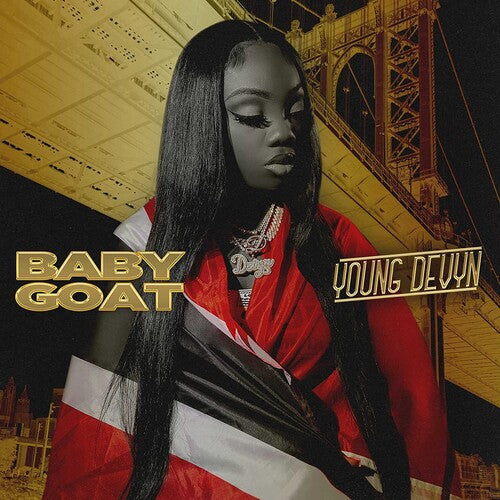 Young Devyn Baby Goat - Record Album - Vinyl LP