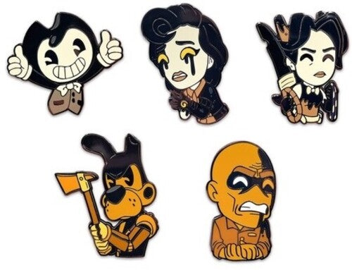 Youtooz Youtooz - Bendy and the Dark Revival - Pin Set - Bendy - Collectibles