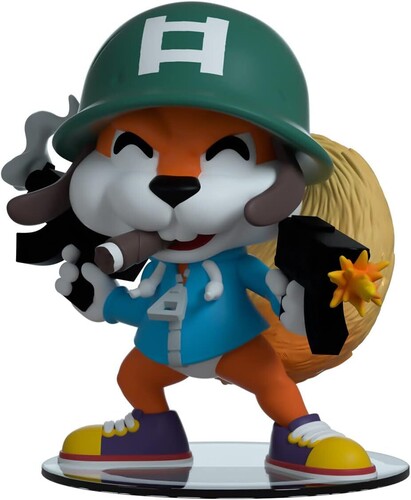 Youtooz Youtooz - Conker's Bad Fur Day - #1 Soldier Conker Vinyl Figure - Record Album - Vinyl LP