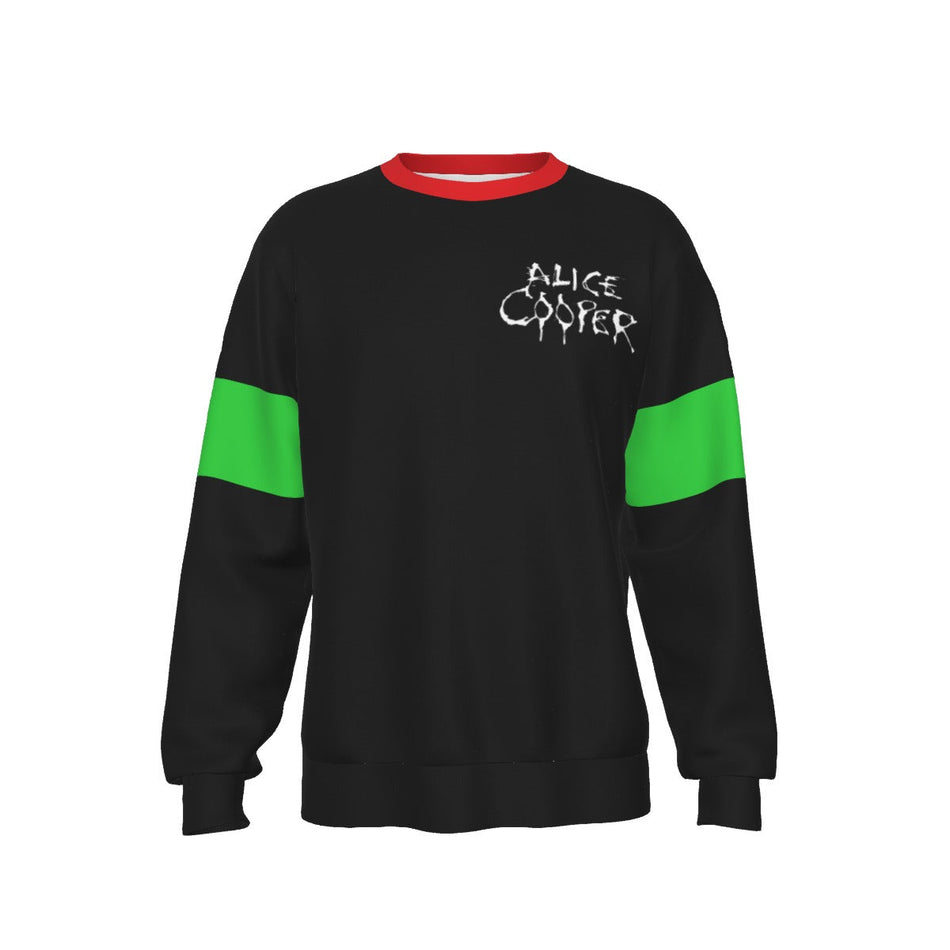 Yoycol Alice Cooper 1986 Nightmare All Over Print Sweatshirt As Shown