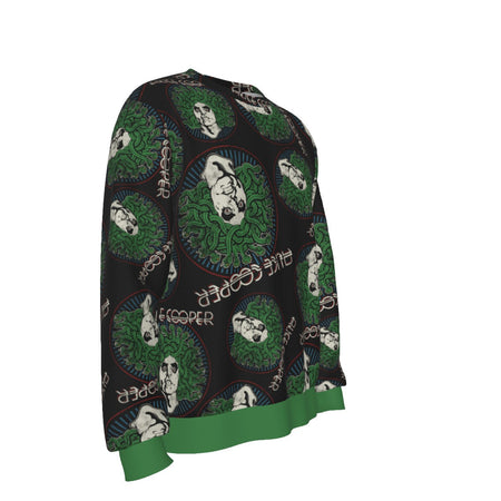 Yoycol Alice Cooper Hair All Over Print Sweatshirt White