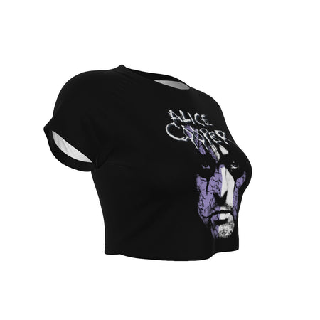 Yoycol Alice Cooper Vintage Look Women's Crop Top As Shown