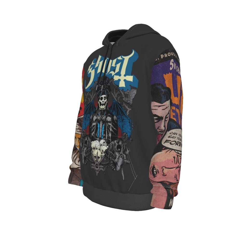 Yoycol Ghost Illumination All Over Print Hoodie As Shown