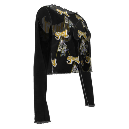 Yoycol Ghost Triangle Women's Mesh Top As Shown